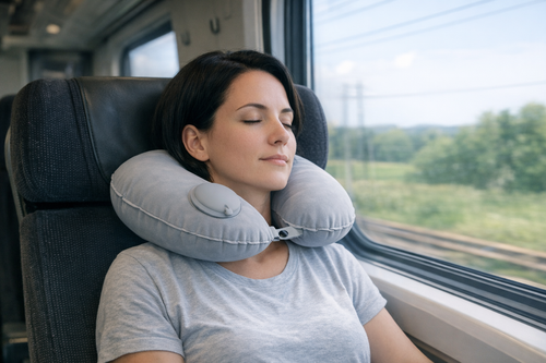 AeroPress Inflatable Travel Pillow