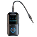Bluetooth 5.4 Aux Adapter Audio Receiver Transmitter 3.5Mm Jack LED Display for Car/Home Stereo/Wired Headphones/Speaker/Tv